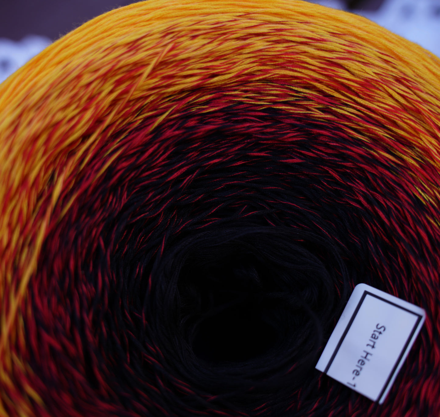 Gradient Yarn-BLACK-EYED SUSAN